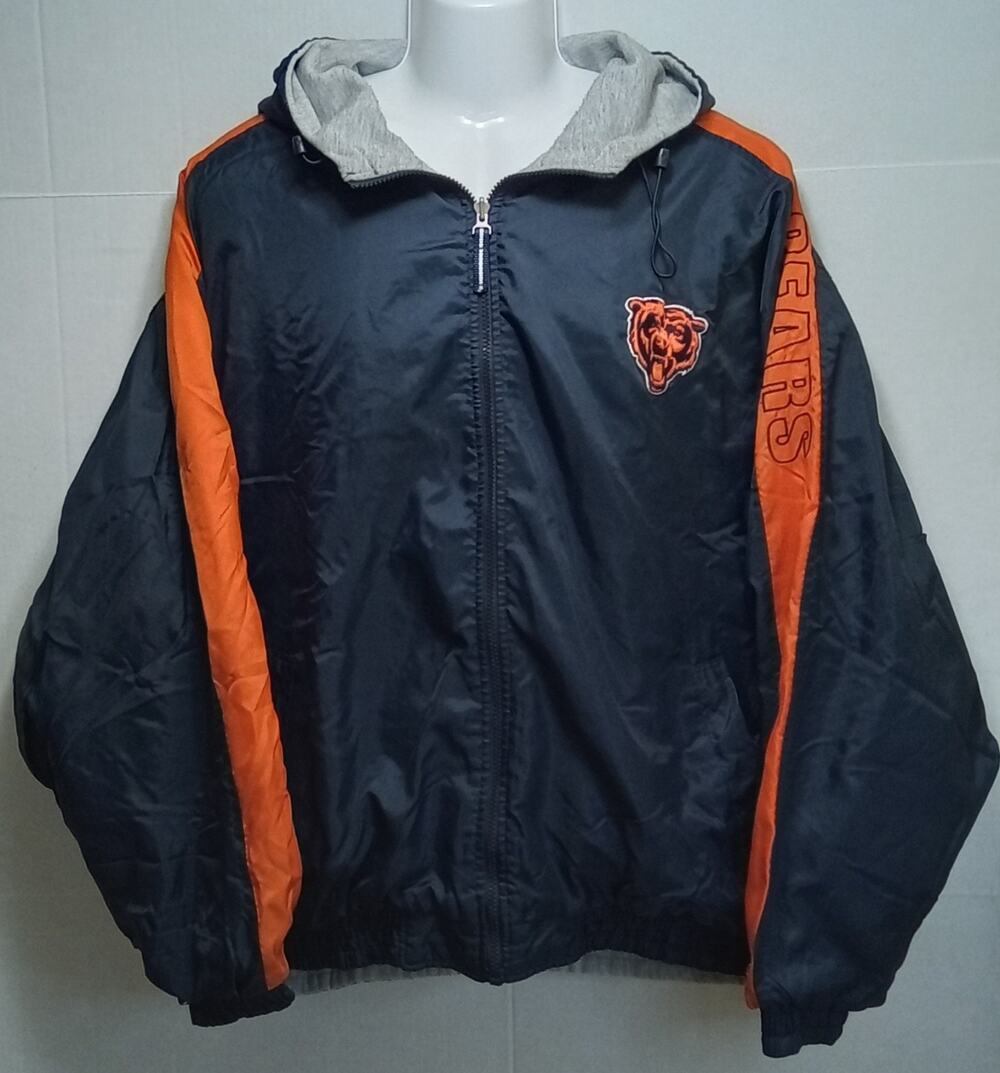 Chicago Bears Puma Reversible Jacket with Hood Men's 2XL